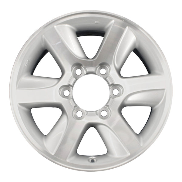 2005 toyota tundra wheel 16 machined silver aluminum 6 lug w69464ms 1