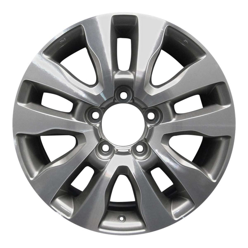 2015 toyota sequoia wheel 20 machined charcoal aluminum 5 lug w69533mc 15