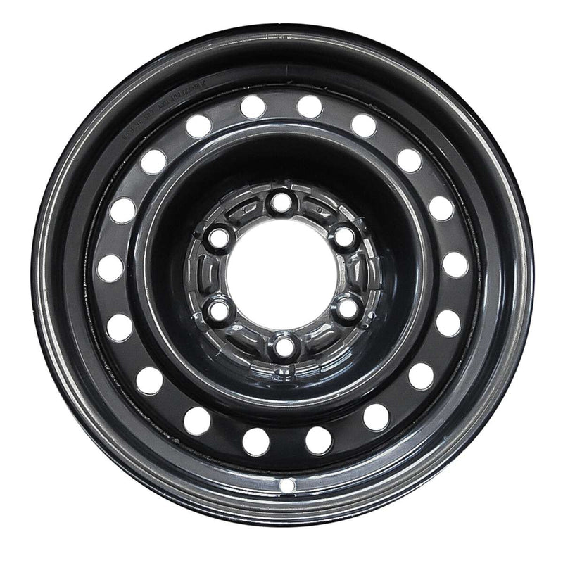 2004 toyota 4runner wheel 16 black steel 6 lug w69540b 1