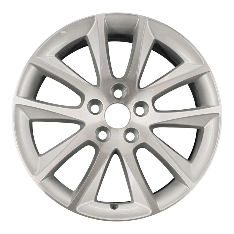 2010 toyota matrix wheel 18 machined silver aluminum 5 lug w69546ms 2