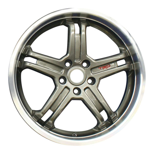 2011 scion xb wheel 19 polished charcoal aluminum 5 lug w69552pc 4