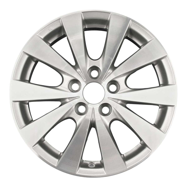 2012 toyota avalon wheel 17 polished silver aluminum 5 lug rw69576ps 2