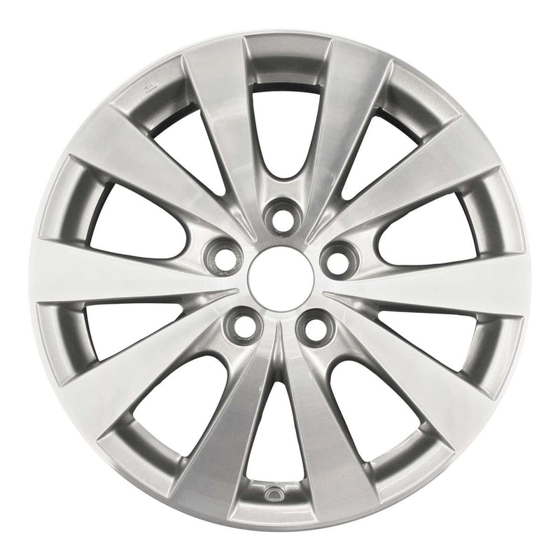 2011 toyota avalon wheel 17 polished silver aluminum 5 lug rw69576ps 1