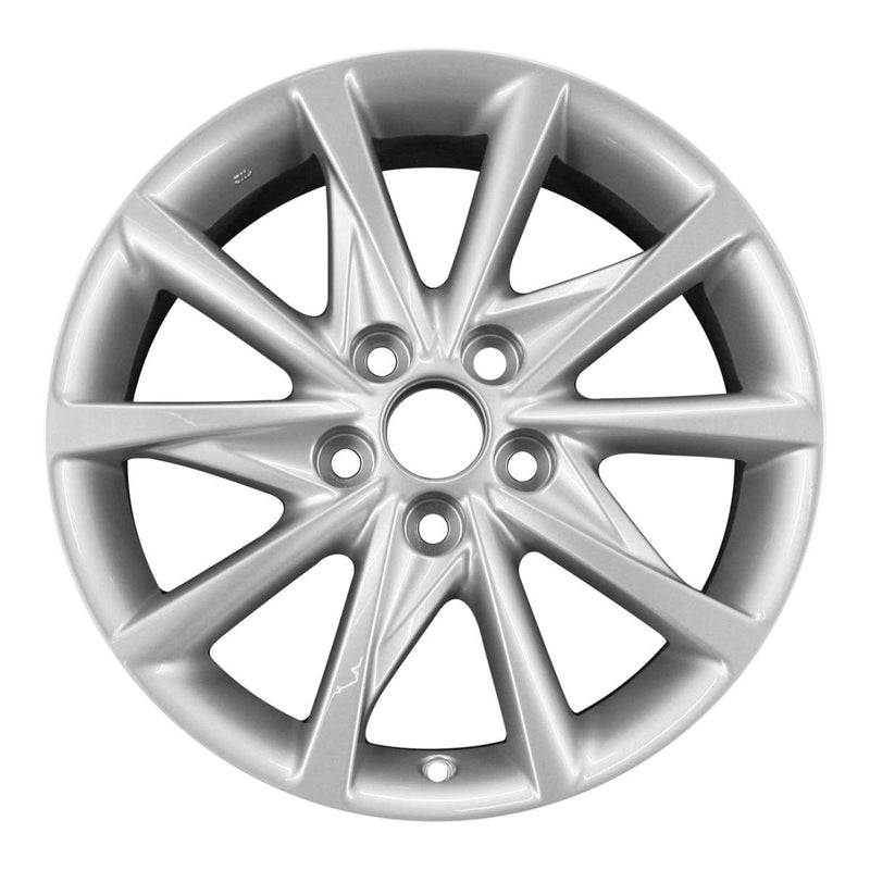 2015 toyota prius wheel 17 silver aluminum 5 lug w69601s 4