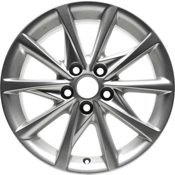 2015 toyota prius wheel 17 light hyper aluminum 5 lug w69601lh 4