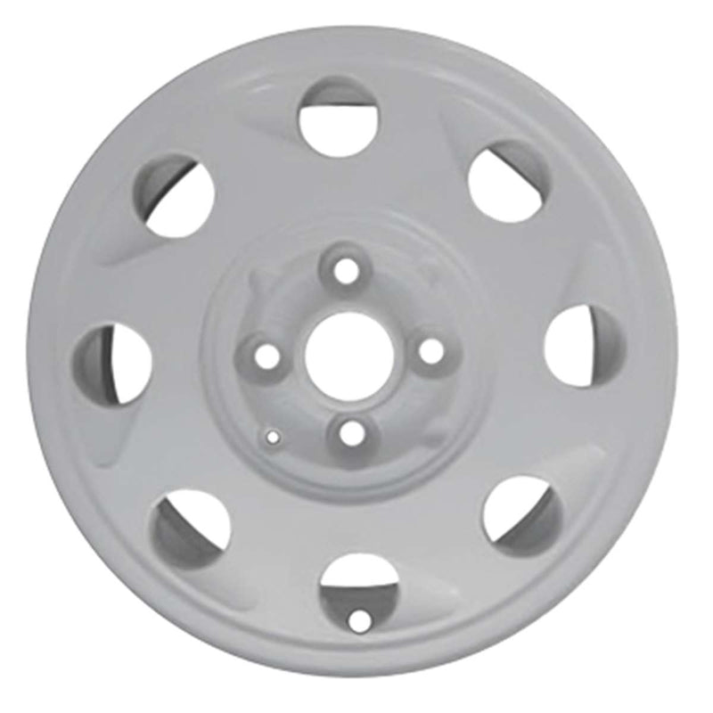 1992 volkswagen jetta wheel 14 white aluminum 4 lug w69661w 18