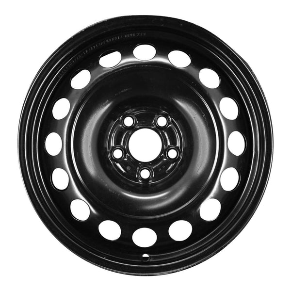 2011 volkswagen jetta wheel 16 black steel 5 lug w69723b 36