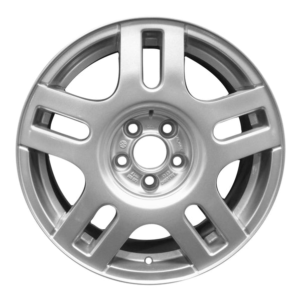 2001 volkswagen golf wheel 16 silver aluminum 5 lug w69734s 6