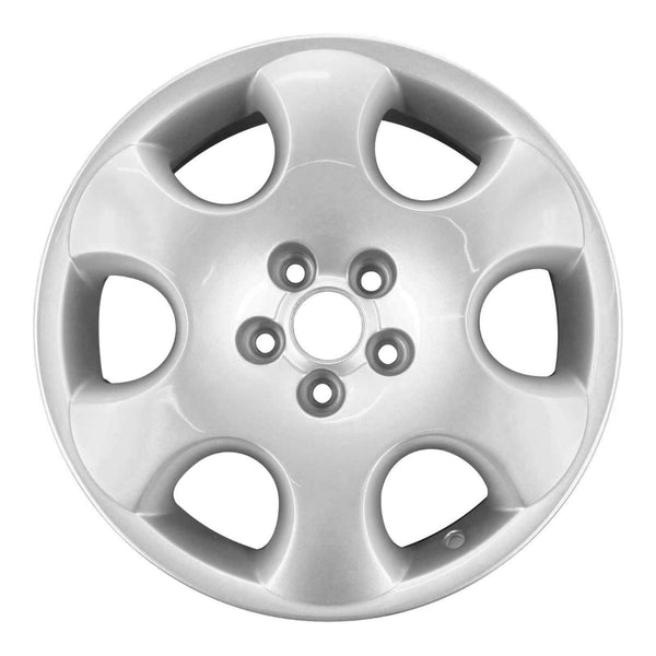 2005 volkswagen beetle wheel 16 silver aluminum 5 lug w69763s 4