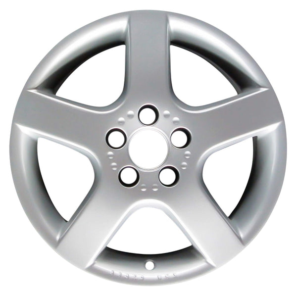 2004 volkswagen golf wheel 15 silver aluminum 5 lug w69783s 6