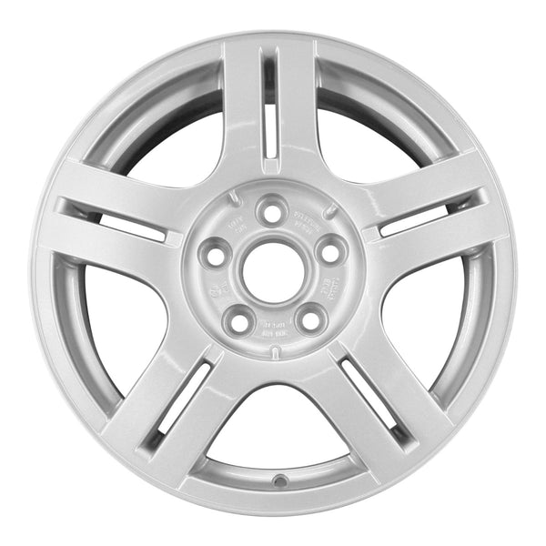 2008 volkswagen touareg wheel 18 silver aluminum 5 lug w69800s 6