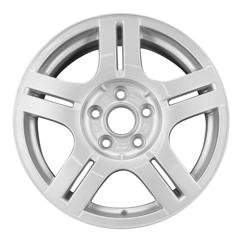 2008 volkswagen touareg wheel 18 silver aluminum 5 lug w69800s 6