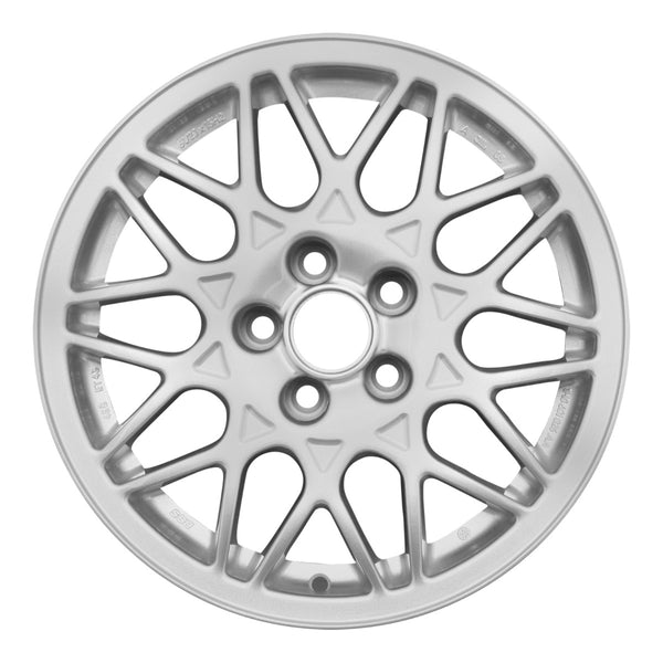 1996 volkswagen jetta wheel 15 silver aluminum 5 lug w69801s 4