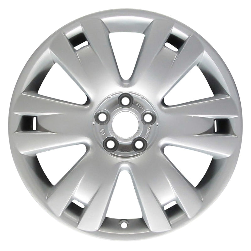 2004 volkswagen beetle wheel 17 silver aluminum 5 lug w69813s 3