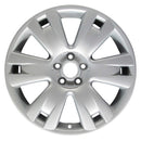 2005 volkswagen beetle wheel 17 silver aluminum 5 lug w69813s 4