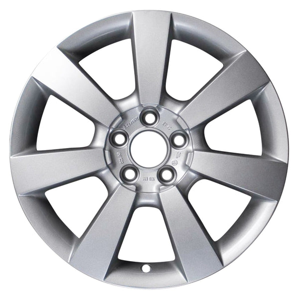 2008 volkswagen jetta wheel 16 silver aluminum 5 lug w69815s 1