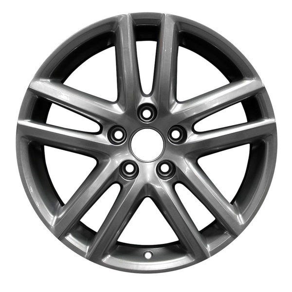 2010 volkswagen passat wheel 17 hyper aluminum 5 lug w69845h 8