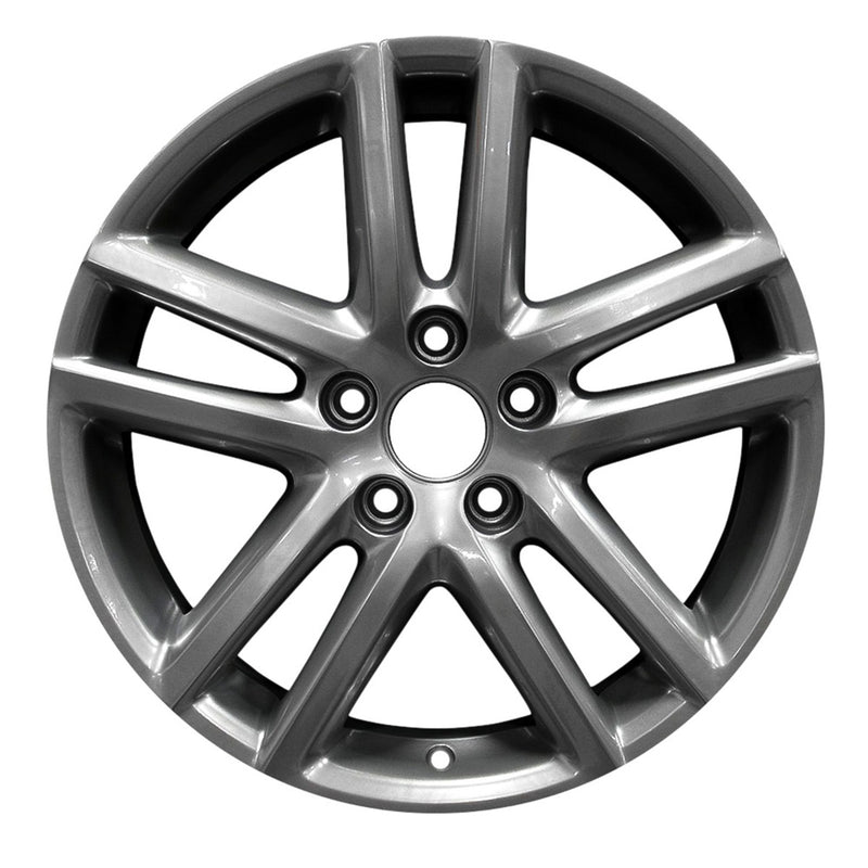 2007 volkswagen eos wheel 17 hyper aluminum 5 lug w69845h 1