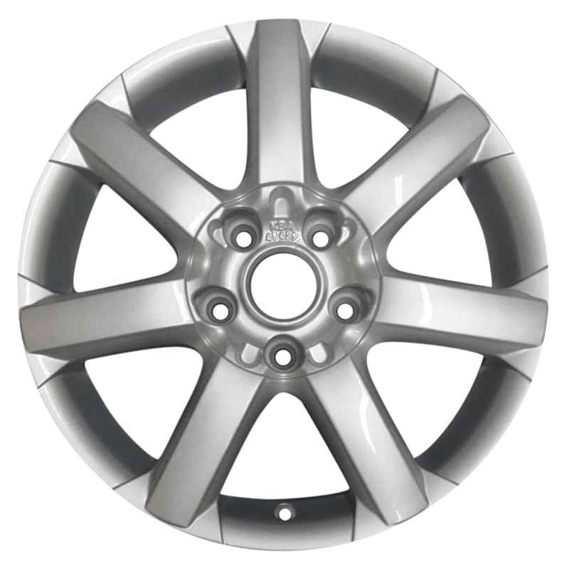 2008 volkswagen gti wheel 16 silver aluminum 5 lug w69848s 15