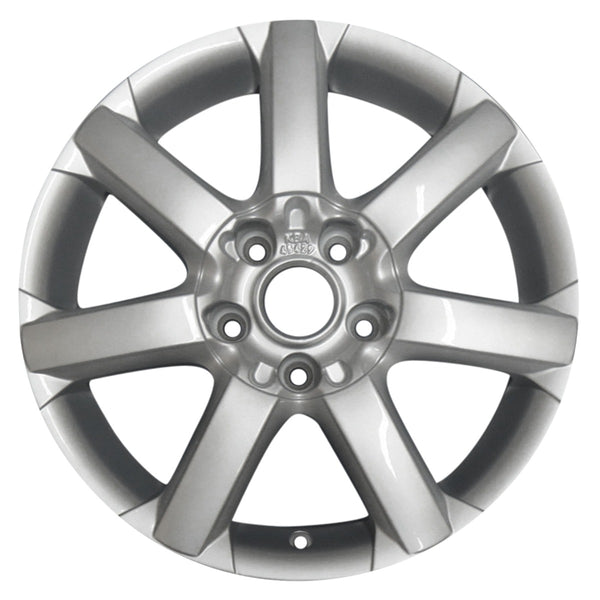 2012 volkswagen golf wheel 16 silver aluminum 5 lug w69848s 5