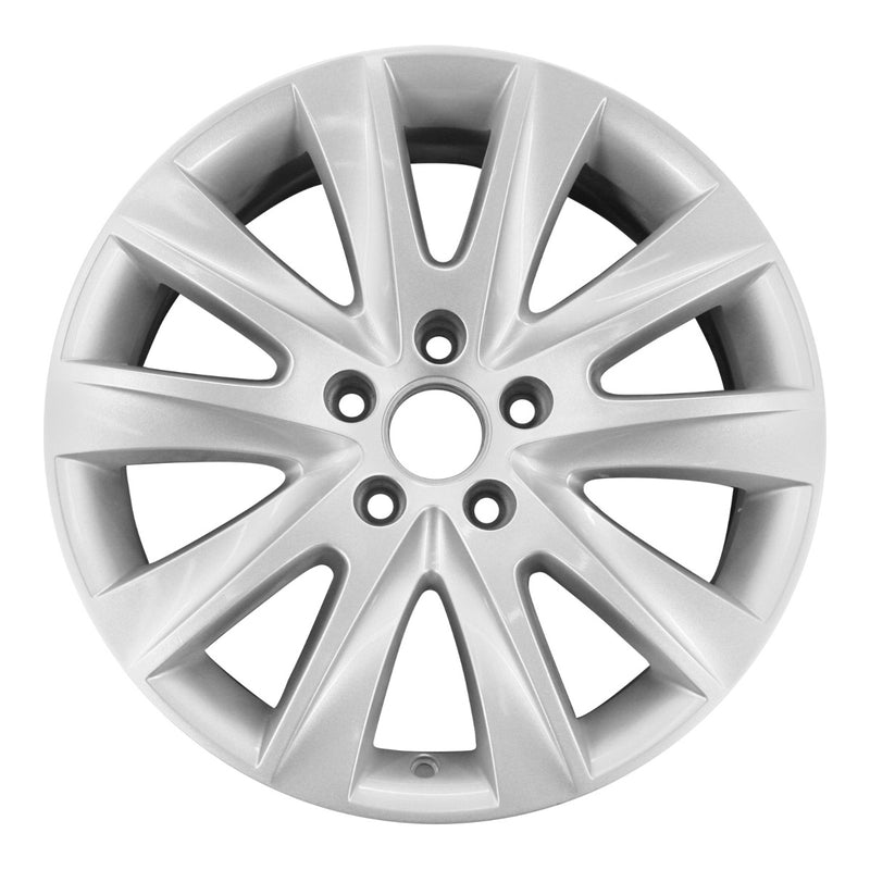 2011 volkswagen tiguan wheel 17 silver aluminum 5 lug w69875s 3