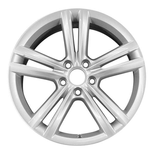 2015 volkswagen passat wheel 18 silver aluminum 5 lug w69929s 4