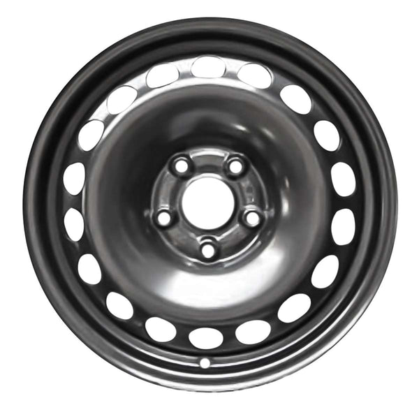 2010 volkswagen tiguan wheel 16 black steel 5 lug w69933b 2