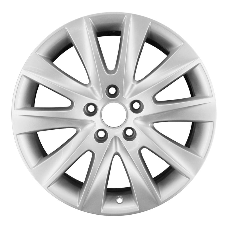 2009 volkswagen tiguan wheel 17 silver aluminum 5 lug w69947s 1