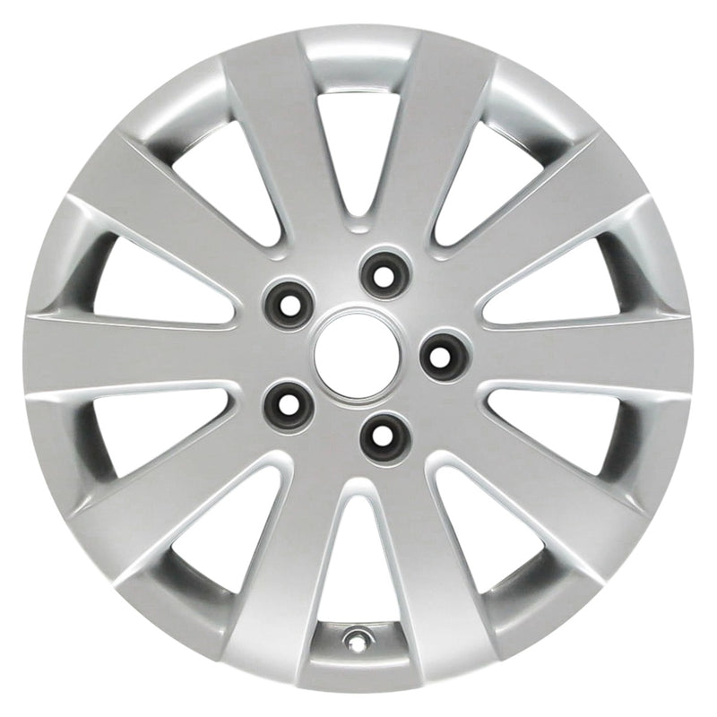 2007 volkswagen passat wheel 16 silver aluminum 5 lug w69954s 1