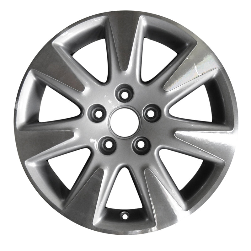 2009 volkswagen passat wheel 16 machined silver aluminum 5 lug w69958ms 7