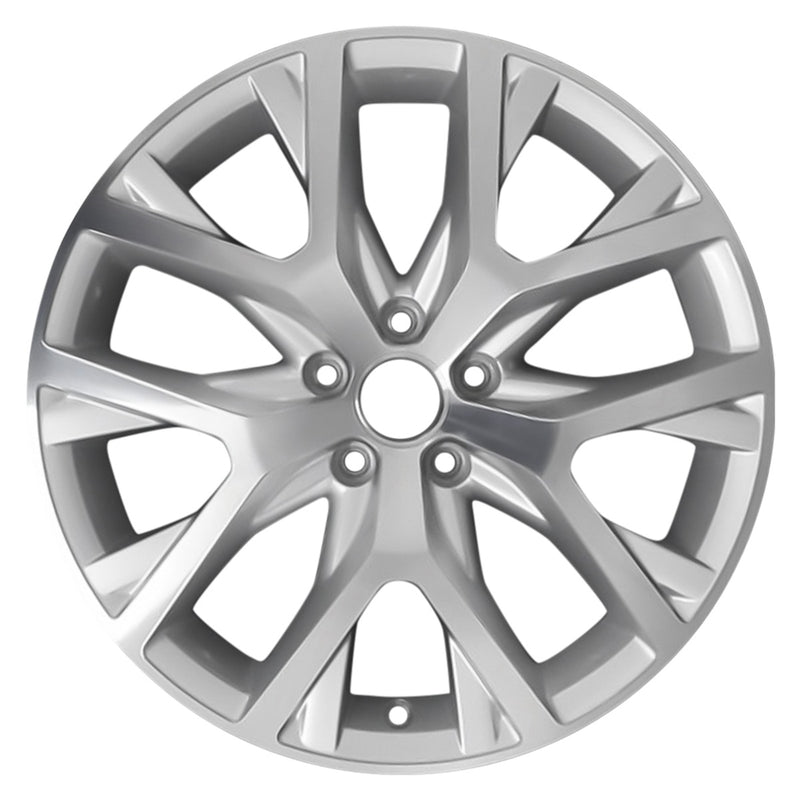 2018 volkswagen gti wheel 18 machined silver aluminum 5 lug w70015ms 5