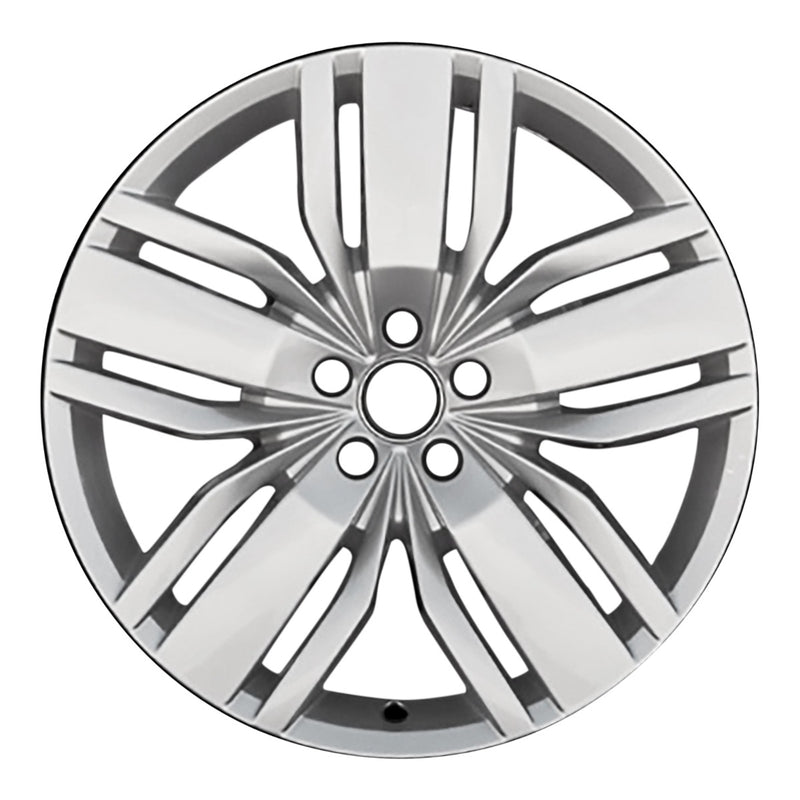 2019 volkswagen atlas wheel 20 silver aluminum 5 lug w70029s 2