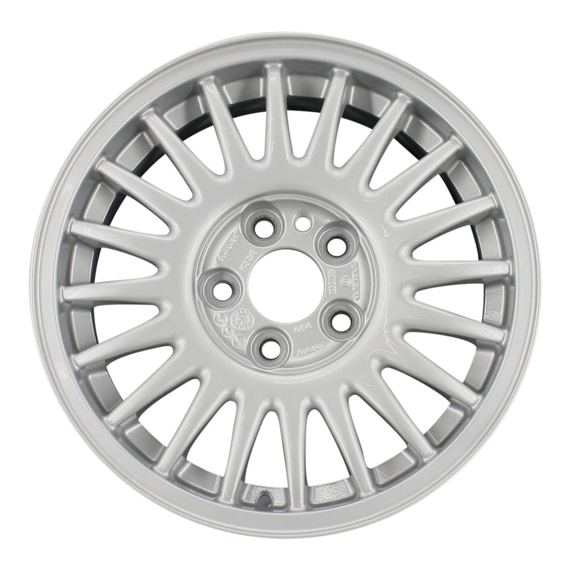 1993 volvo 940 wheel 15 silver aluminum 5 lug w70173s 6