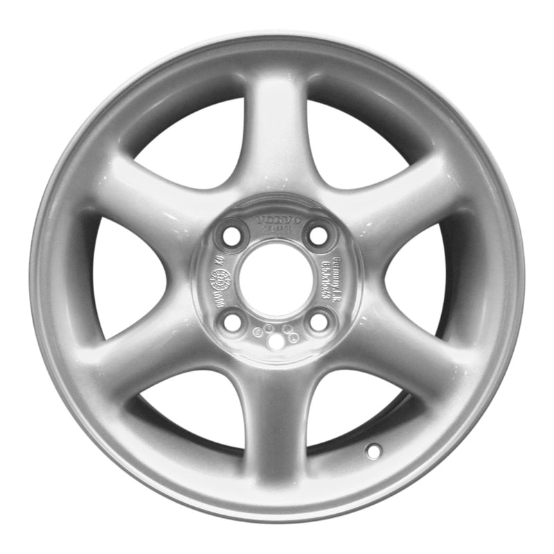 1994 volvo 850 wheel 15 silver aluminum 4 lug w70177s 2