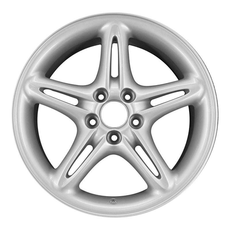 2000 volvo v70 wheel 17 silver aluminum 5 lug w70221s 14