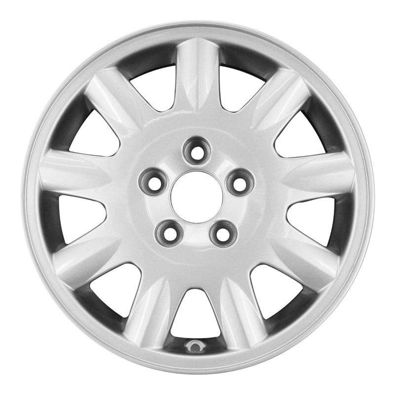 2005 volvo s60 wheel 15 silver aluminum 5 lug w70241s 8