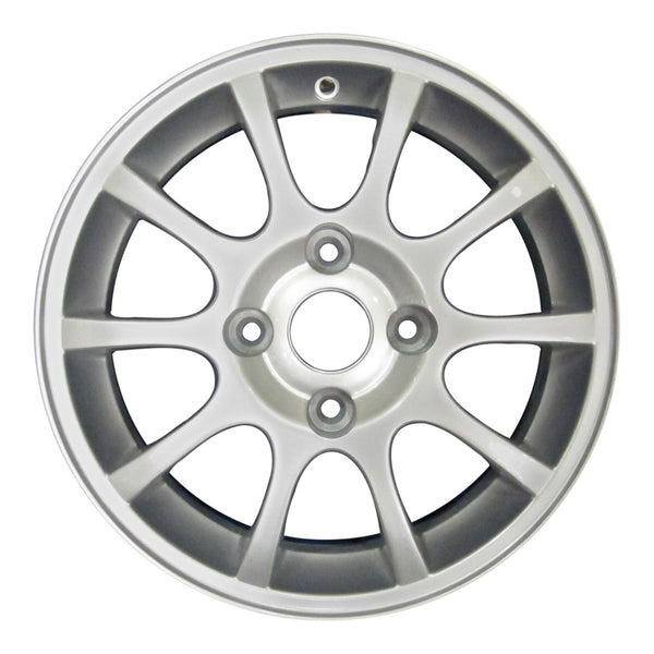 2001 volvo s40 wheel 15 silver aluminum 4 lug w70249s 6