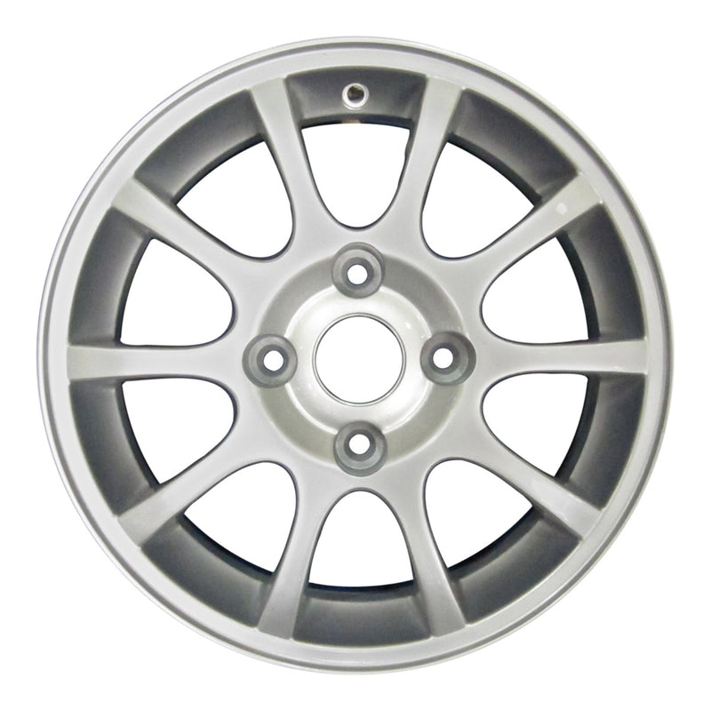 2001 volvo s40 wheel 15 silver aluminum 4 lug w70249s 6