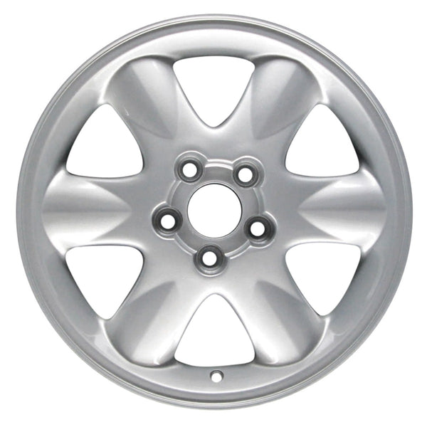 2000 volvo 70 wheel 16 silver aluminum 5 lug w70257s 1