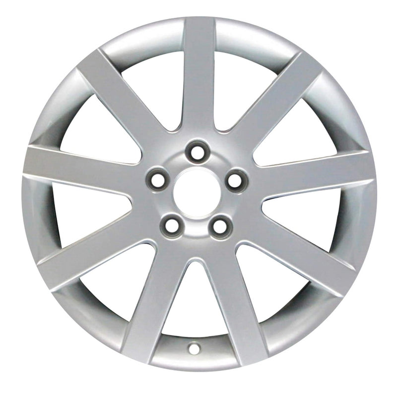 2010 volvo xc90 wheel 17 silver aluminum 5 lug w70265s 8