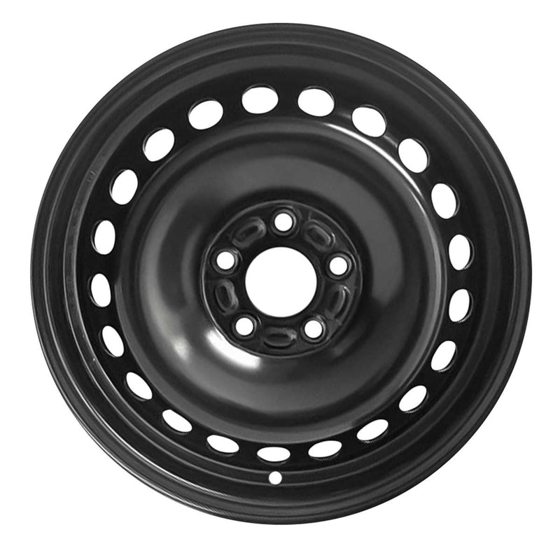 2004 volvo s40 wheel 16 black steel 5 lug w70281b 5