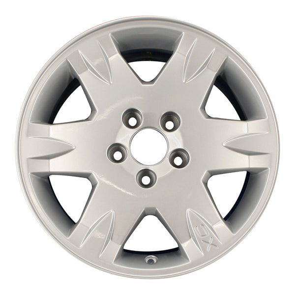 2002 volvo xc70 wheel 16 silver aluminum 5 lug w70293s 2