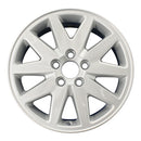 2010 volvo s40 wheel 16 silver aluminum 5 lug w70303s 16