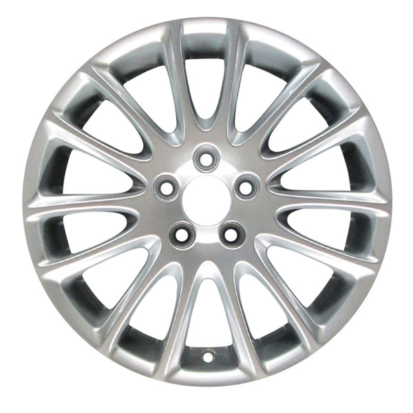 2008 volvo s60 wheel 17 hyper aluminum 5 lug w70304h 2