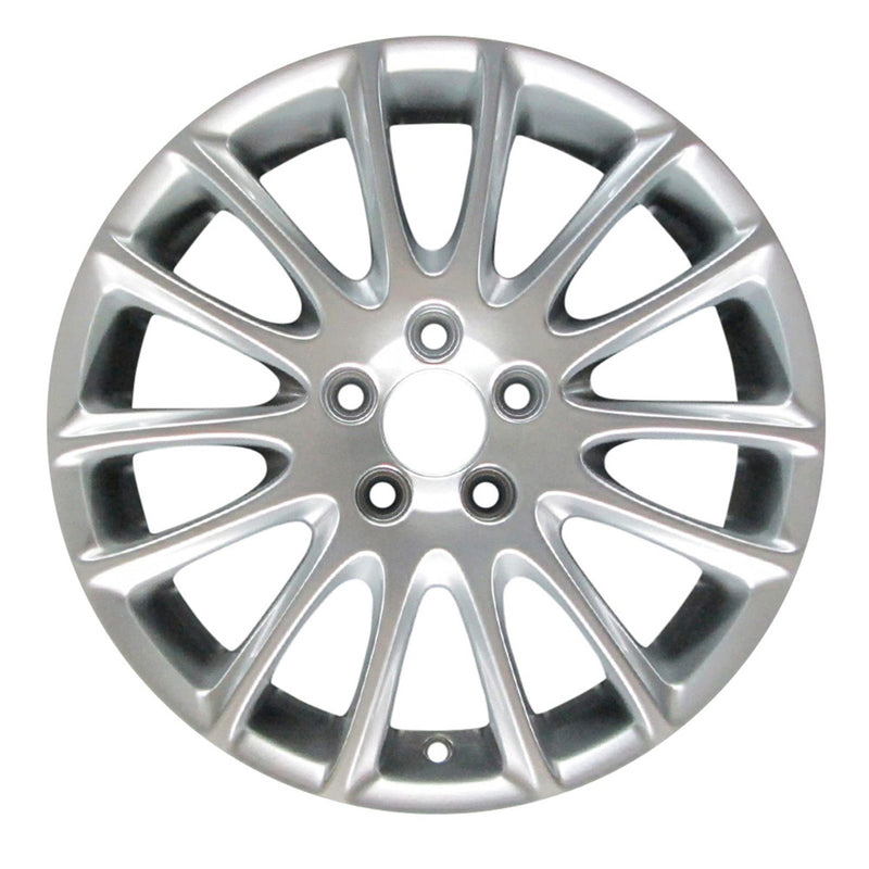 2008 volvo s60 wheel 17 hyper aluminum 5 lug w70304h 2