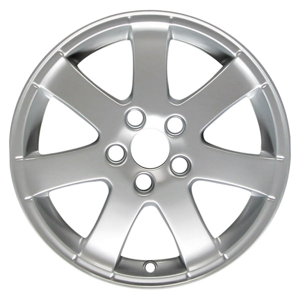 2008 volvo c30 wheel 16 silver aluminum 5 lug w70335s 1