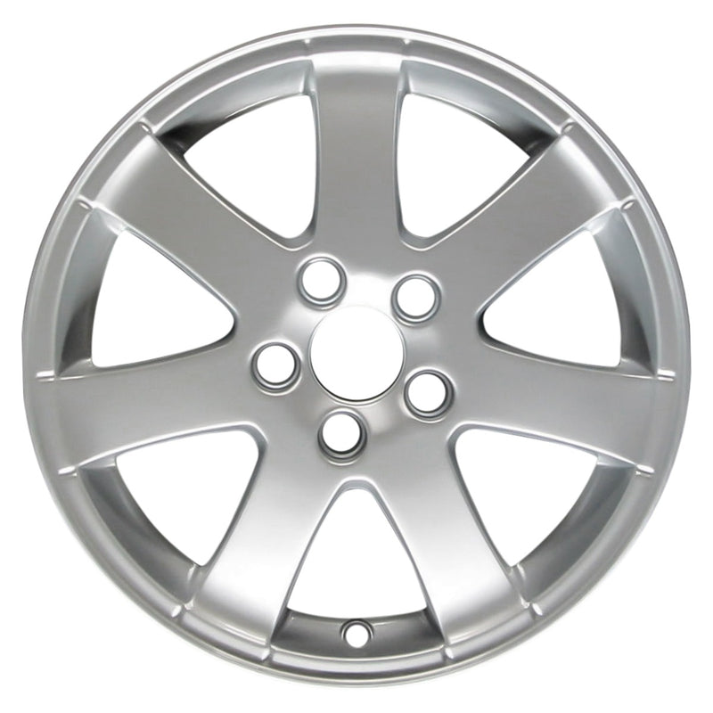 2010 volvo c30 wheel 16 silver aluminum 5 lug w70335s 3