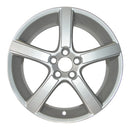 2009 volvo c70 wheel 18 silver aluminum 5 lug w70339as 4