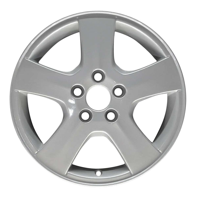 2010 volvo c30 wheel 16 silver aluminum 5 lug w70352s 1