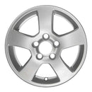 2010 volvo v50 wheel 15 silver aluminum 5 lug w70353s 2